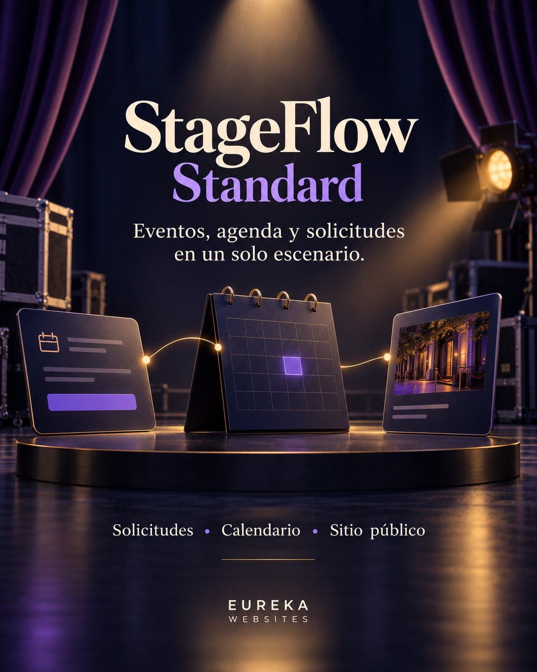 Cartel de StageFlow Standard aprobado para Instagram